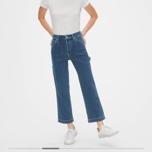 GAP hi rise carpenter jean